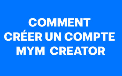 Wie man ein MYM creator-Konto erstellt
